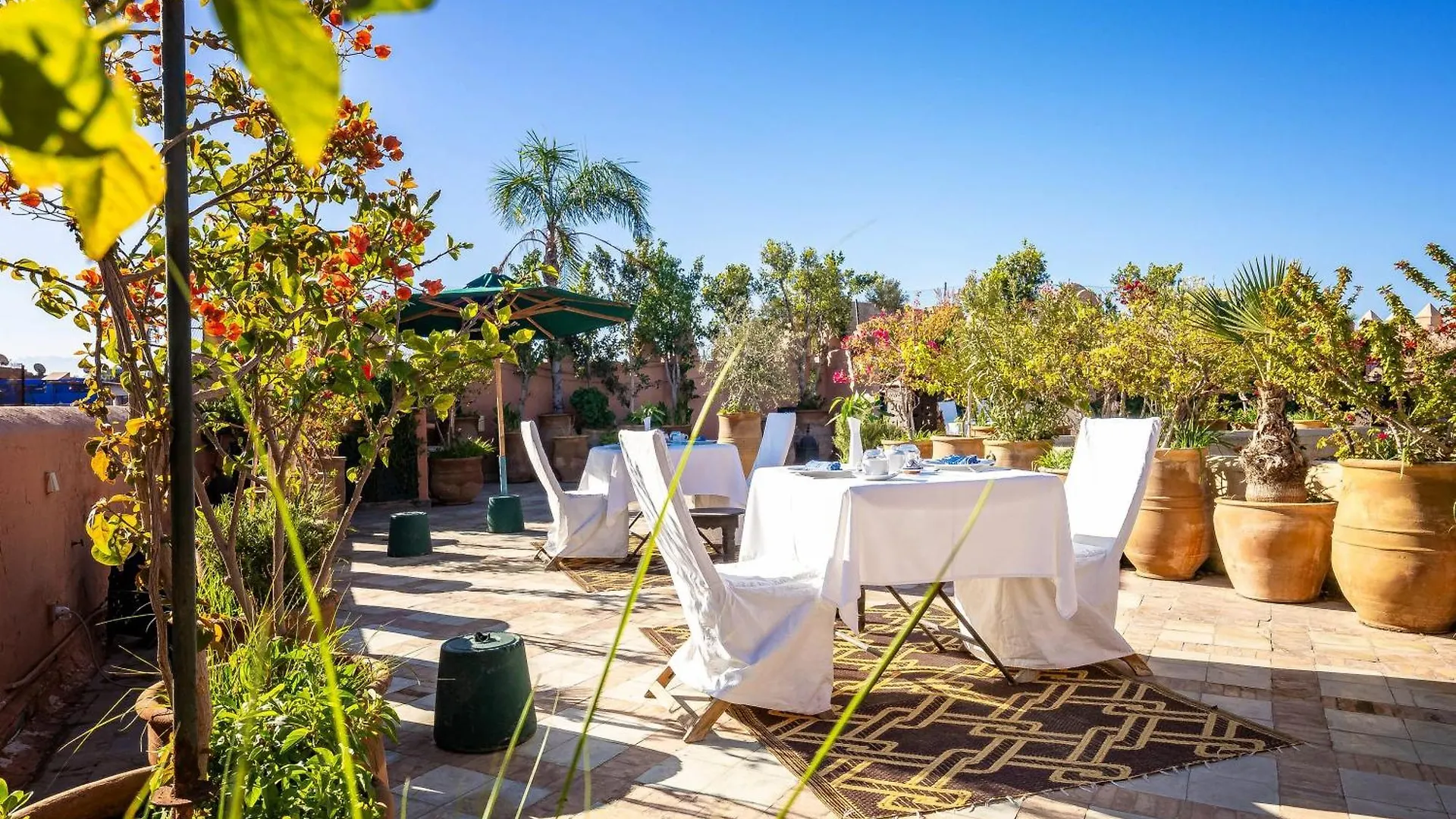 ***** Riad Hotel Dar Les Cigognes Marakéš Maroko