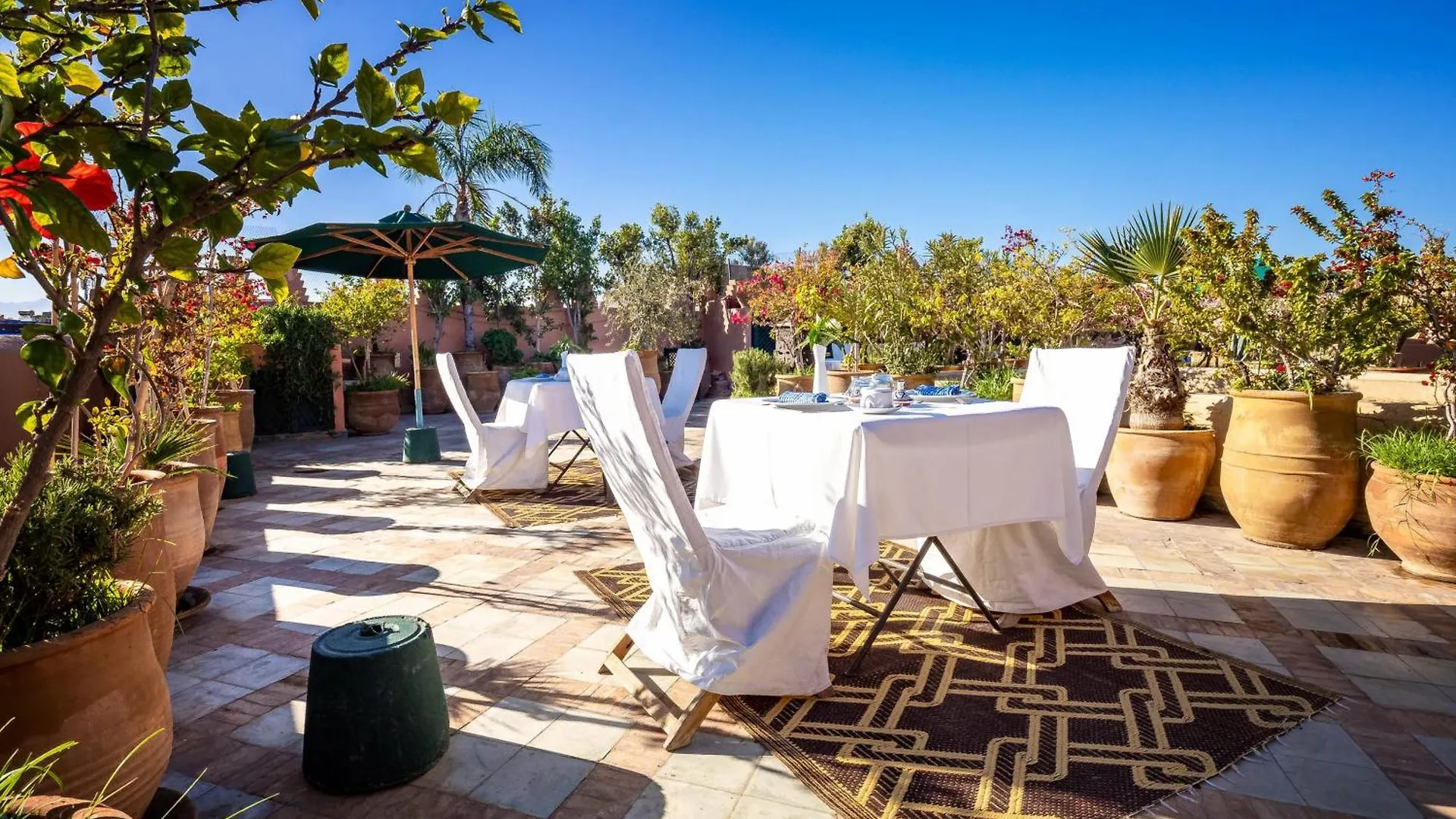 ***** Riad Hotel Dar Les Cigognes Marakéš Maroko